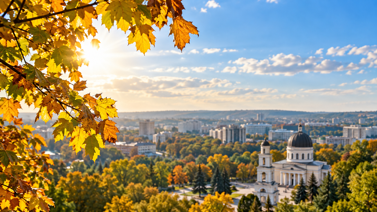 Vreme stabilă pe 18 septembrie: până la +26 de grade în țară. Cum vor varia temperaturile de la Nord la Sud