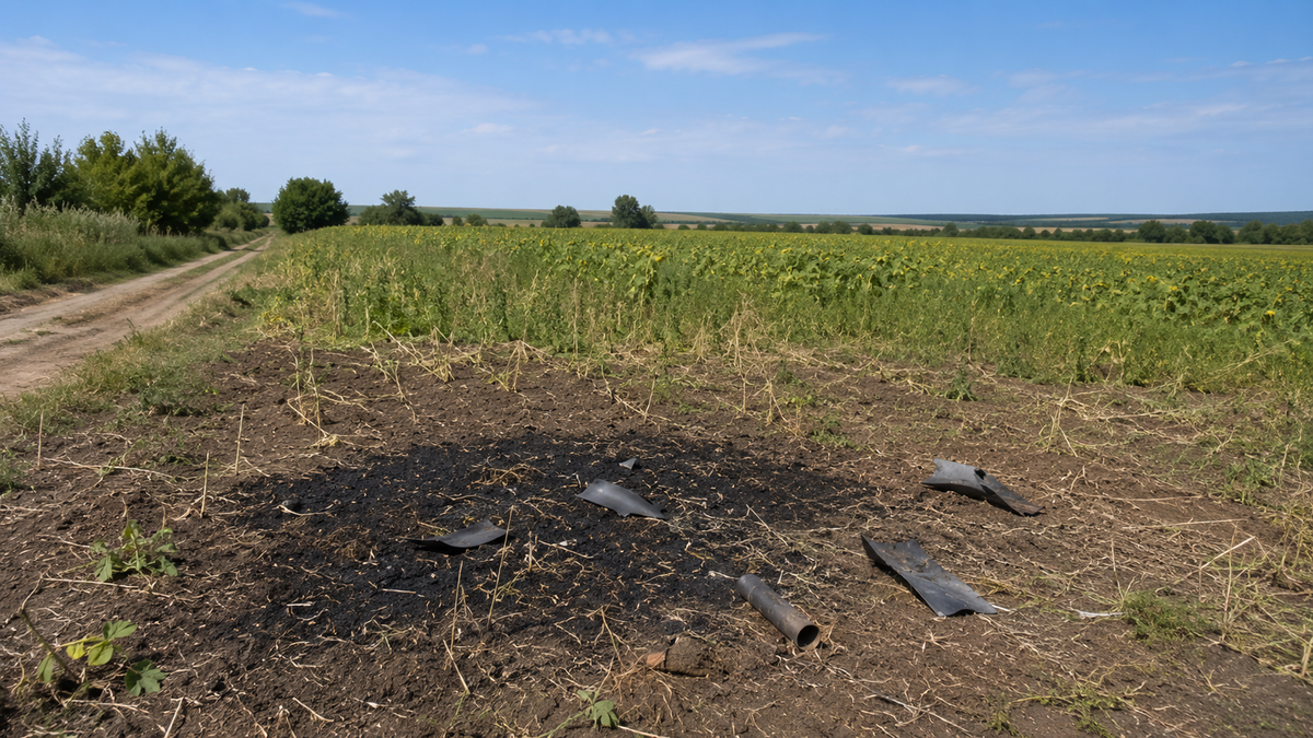 Zgomot de rachetă, urmat de o explozie: fragmente descoperite la șase kilometri de frontiera R. Moldova