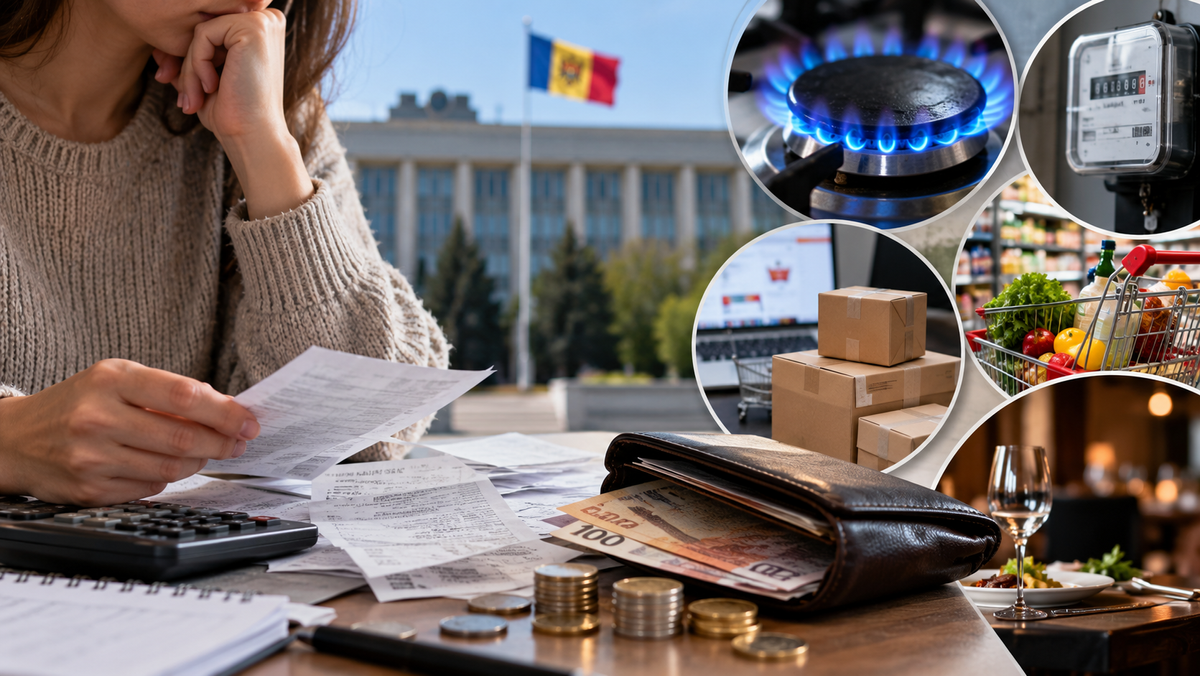 Buzunarul moldovenilor în 2027: scutire personală mai mare, dar taxe noi pentru gazele naturale, colete și restaurante