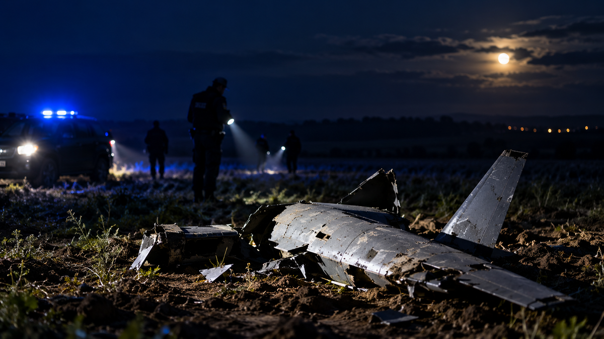 Alertă la Ștefan Vodă: Fragmente ale unei drone, găsite lângă Volintiri. Zona a fost securizată
