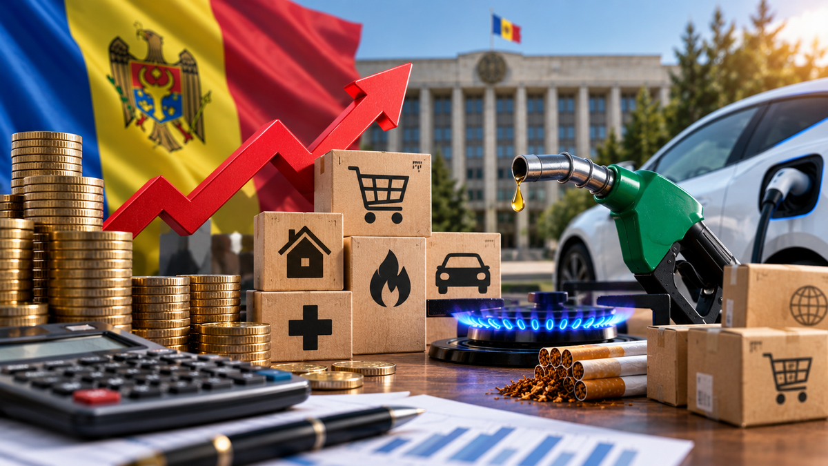 Politica fiscală 2027, aprobată de Guvern: TVA de 8% la gazele naturale plafonat, colete taxate și motorină mai scumpă