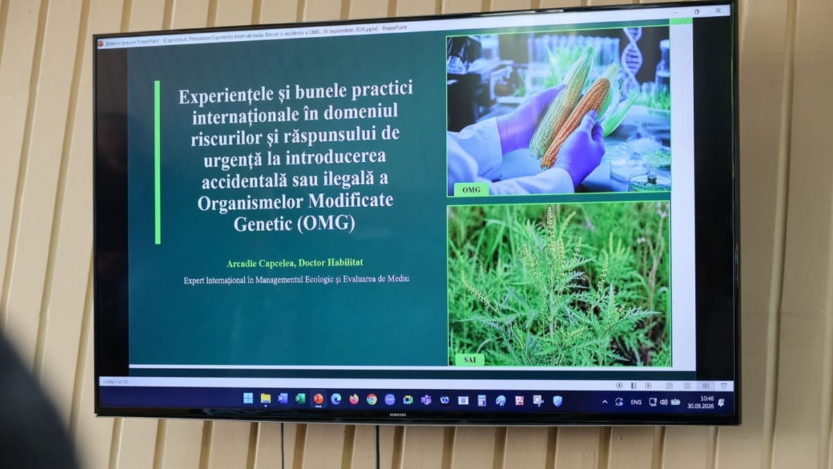 R. Moldova va putea depista mai precis organismele modificate genetic într-un laborator din cadrul USM