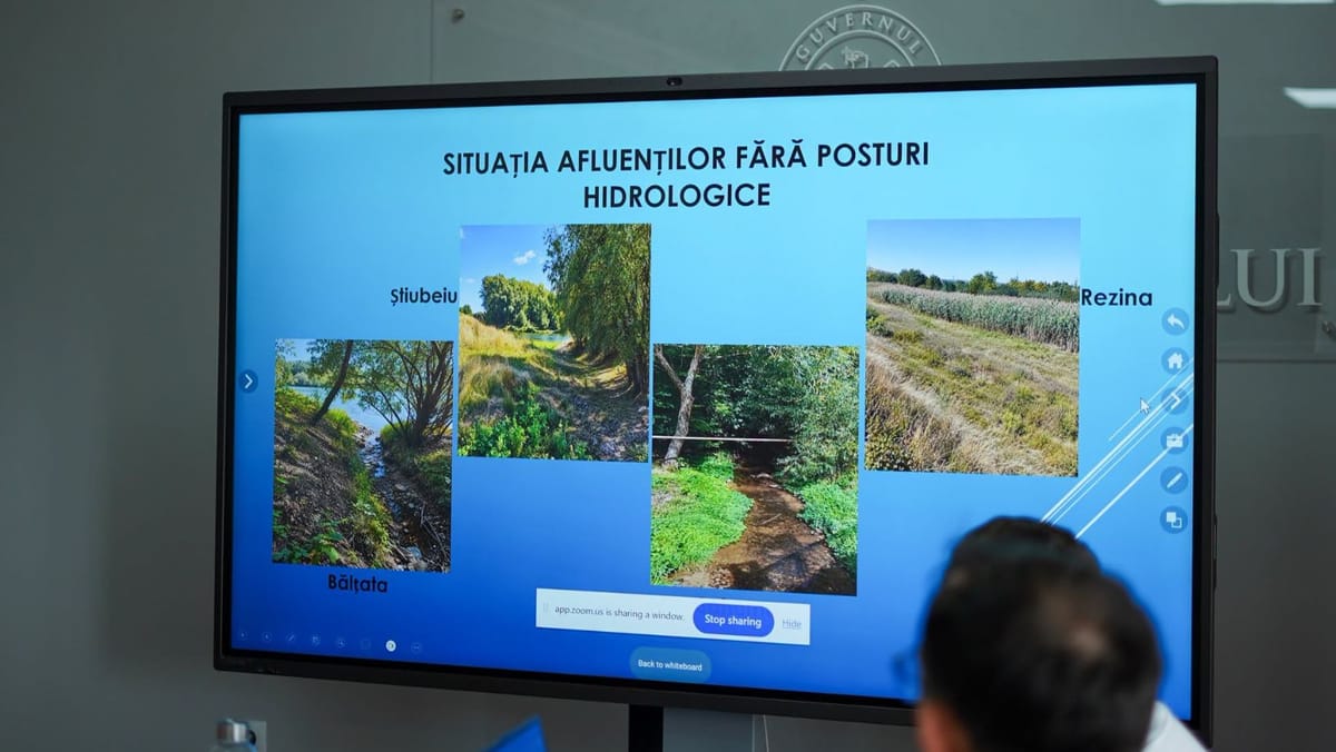 Ucraina propune reducerea drastică a debitului de apă către R. Moldova: de la 60 la doar 22 metri pe secundă