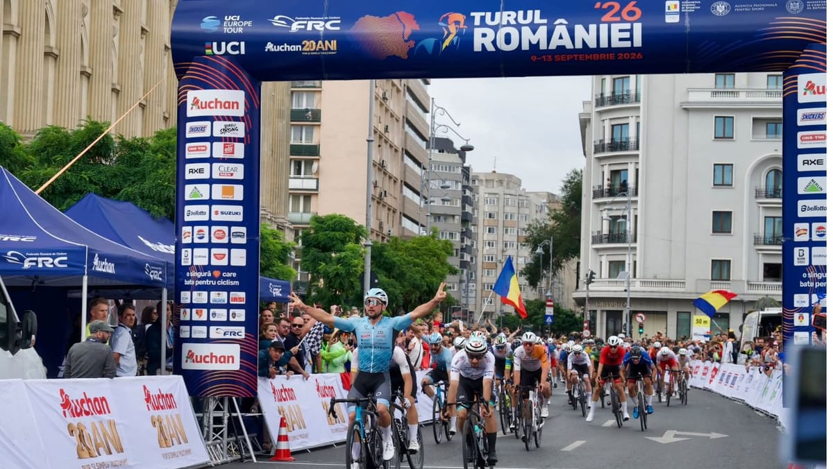 FOTO/ Turul României, pornit de la Chișinău, s-a încheiat la București. Barnabás Vas a câștigat ediția 2026