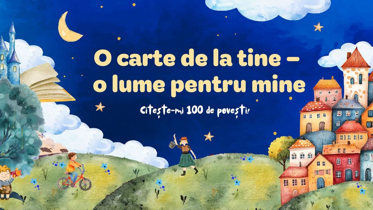 Trei din zece copii au acasă mai puțin de trei cărți. UNICEF lansează o campanie de donații în R. Moldova