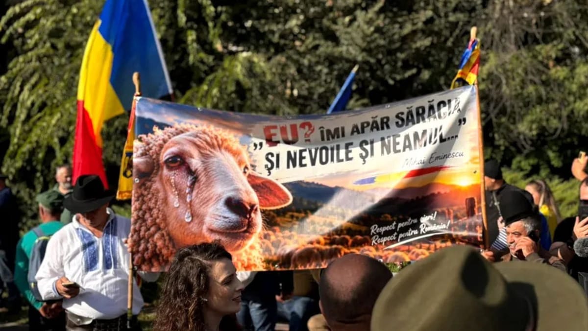 VIDEO/ Protest cu violențe în centrul Bucureștiului. Ciobanii s-au îmbrâncit cu jandarmii, care au folosit gaze lacrimogene