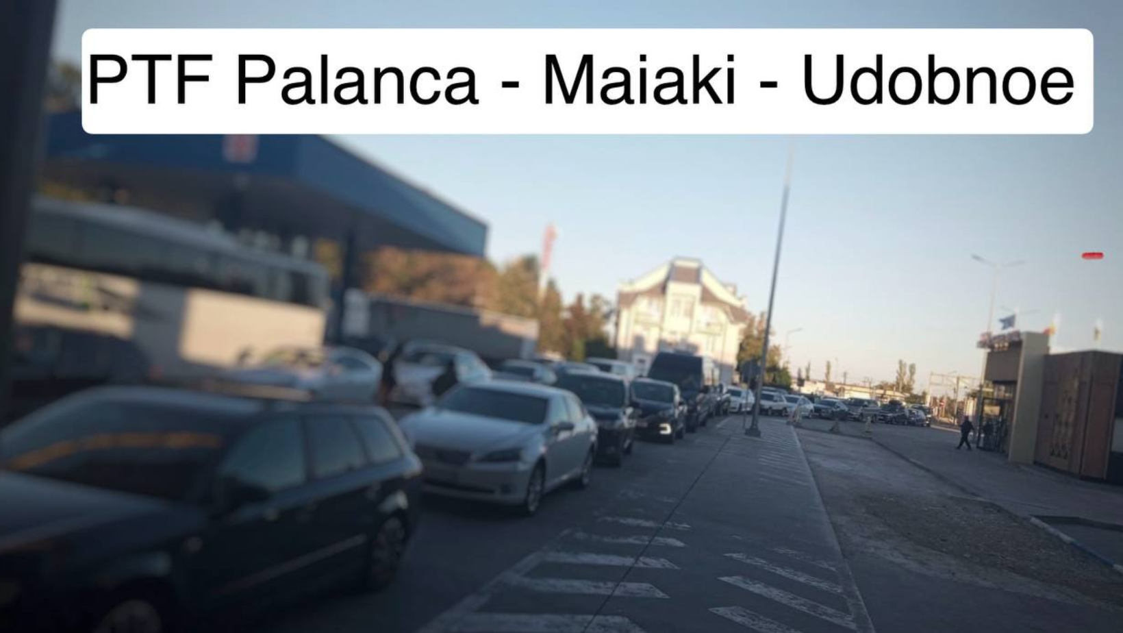 Aglomerație la PTF Palanca, pe sensul de ieșire din țară. Șoferii, îndemnați să aleagă PTF Tudora