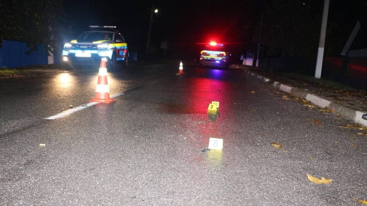 Un minor de 14 ani ar fi lovit un pieton și ar fi părăsit locul accidentului, la Drochia
