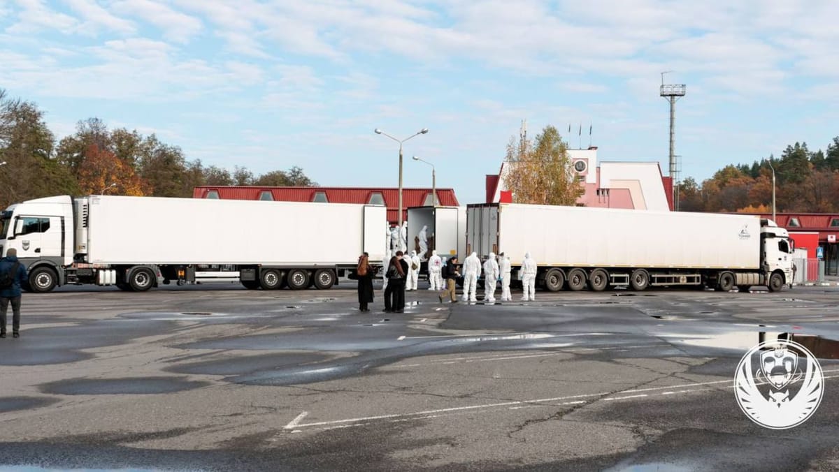 FOTO/ Ucraina a repatriat 252 de cadavre despre care Rusia susține că aparțin unor militari ucraineni