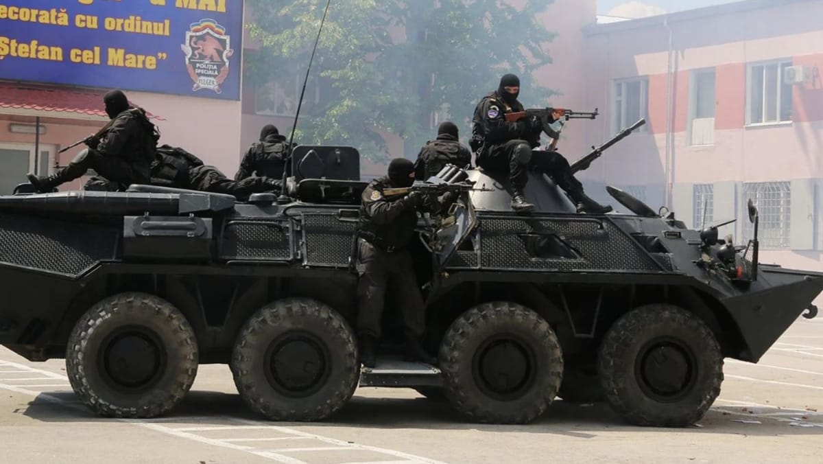 Astăzi vor avea loc exerciții tactice cu blindate în sectorul Buiucani al capitalei. Apelul poliției