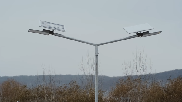 Factură de zero lei. Parcul din localitatea Seliște, raionul Nisporeni, iluminat cu ajutorul energiei solare