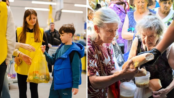 O masă caldă pentru cei mai triști: În R. Moldova este organizată colecta națională de produse alimentare