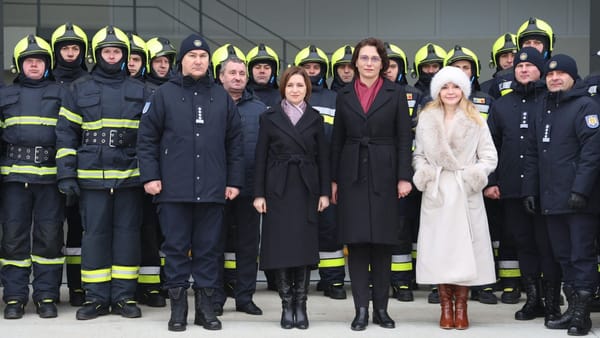 La Dondușeni a fost inaugurată o stație de salvatori și pompieri, construită cu ajutorul SUA