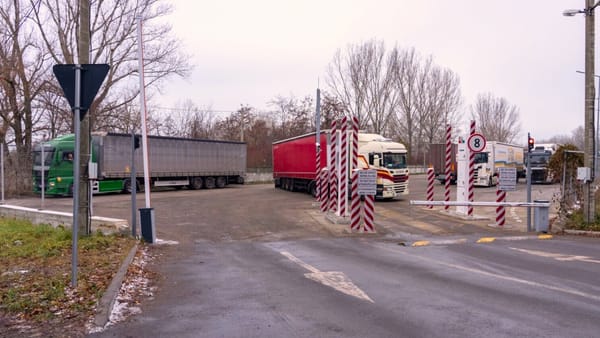 O mie de șoferi de camioane au traversat postul vamal Costești prin programare online