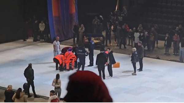O acrobată a căzut de la înălțimea de trei metri, în timpul unui spectacol la Arena Chișinău