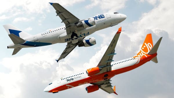 Scandal între două companii aeriene. Fly One a suspendat toate zborurile charter operate de SkyUp