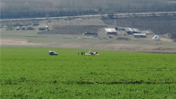 O aeronavă de mici dimensiuni a aterizat de urgență pe un câmp de lângă Hîncești. Incidentul va fi investigat