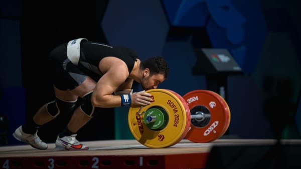Marin Robu a fost nominalizat pentru titlul de cel mai bun halterofil european al anului 2024