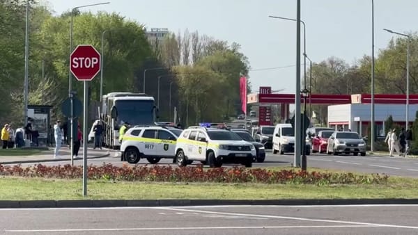 VIDEO/ Accesul spre Aeroportul Internațional Chișinău a fost restricționat. Precizările IGP