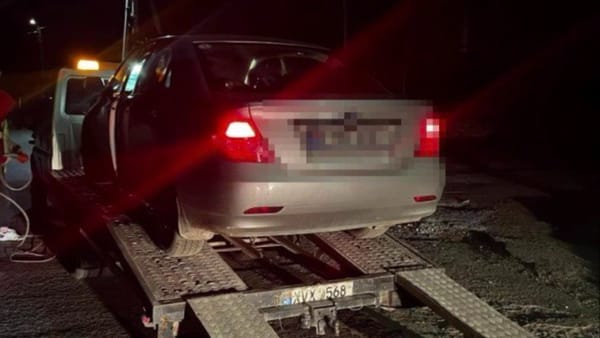 Un șofer beat, urmărit și prins de polițiștii din Bălți. Bărbatul riscă până la 3 ani de închisoare