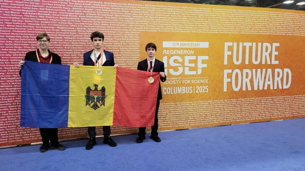 Trei elevi din R. Moldova, premiați în cadrul Concursului Internațional de Științe și Inginerie din SUA