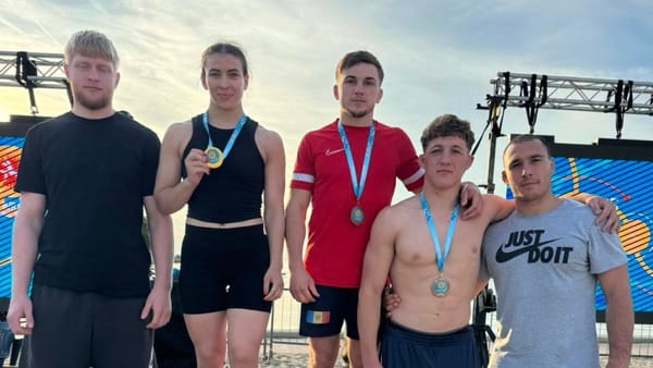 Sportiva Irina Rîngaci a cucerit  medalia de aur la Turneul Internațional World Series de lupte pe plajă