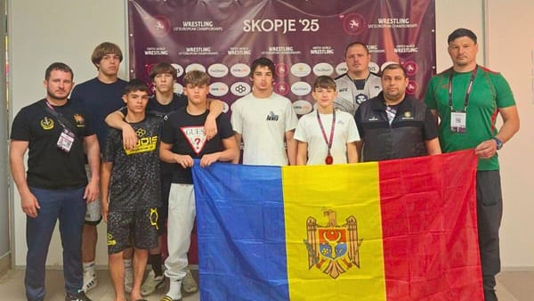 Lotul național de lupte al R. Moldova a încheiat participarea la Campionatele Europene U-17 cu patru medalii
