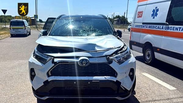 Accident în raionul Telenești: Un biciclist a fost lovit mortal pe trecerea de pietoni