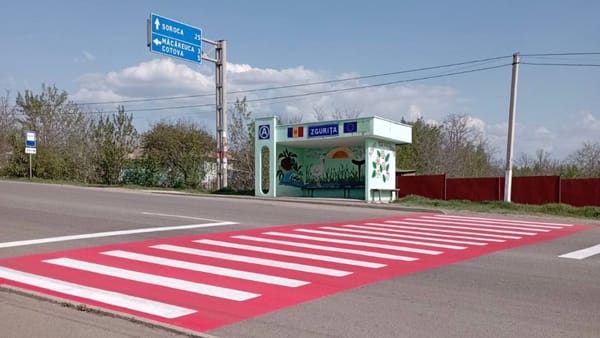 De la început de an, în R. Moldova au fost reînnoite peste 1.100 de marcaje rutiere