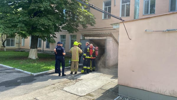 Incendiul de la Spitalul Raional Ungheni a fost lichidat