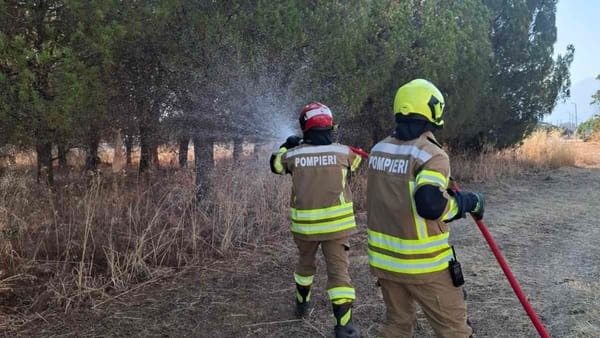 Pompierii detașați în Grecia au intervenit în prima lor misiune din acest an