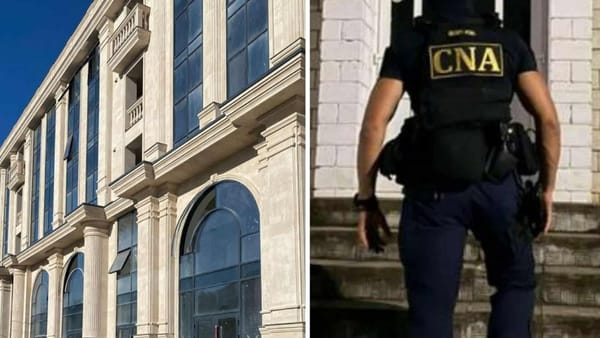 Ofițerii CNA efectuează percheziții în raionul Strășeni: Cauza penală vizează o companie de construcție