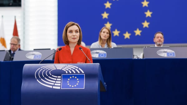 Maia Sandu a susținut un discurs în plenul Parlamentului European: „Aderarea la UE este o cursă contra cronometru”