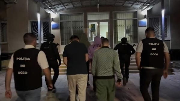 Percheziții la un grup infracțional specializat în escrocherii online: Opt persoane au fost reținute