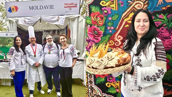 Standul R. Moldova atrage priviri la festivalul „Village International de la Gastronomie” din Paris