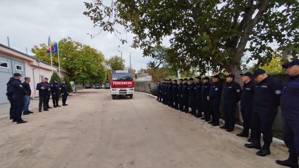 Pompierii din Telenești și Călărași au primit în dotare autospeciale moderne donate de Austria și Elveția