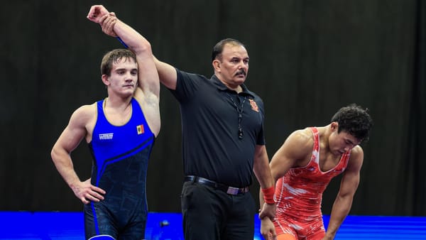 Luptătorul Alexandr Gaidarlî a câștigat medalia de bronz la Campionatul Mondial din Serbia