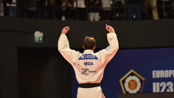 Mihail Latîșev a câștigat medalia de argint la Campionatul European U-23 de Judo, găzduit în premieră la Chișinău
