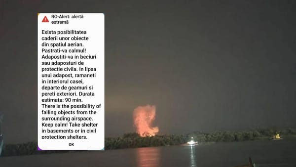 Atacuri asupra porturilor ucrainene de la Dunăre. România raportează prezența unor posibile fragmente de dronă în Tulcea