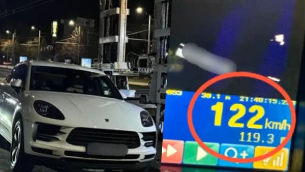 Un minor a fost surprins de polițiști în timp ce conducea cu viteză excesivă pe Viaduct