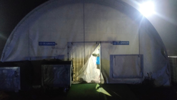 La Palanca a fost ridicată o tabără mobilă pentru ucrainenii care au rămas blocați în R. Moldova. În prezent sunt cazate 12 persoane