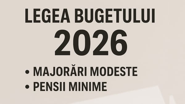 Bugetul pentru 2026, aprobat de Guvern: Majorări moderate la salarii, indexări automate la pensii și cheltuieli în creștere cu 7%