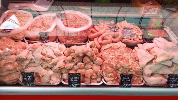 FOTO/ Așa se vând alimentele în Piața Centrală: expirate, fără etichetă și lângă hrana pentru animale