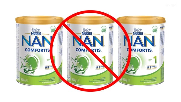 Kaufland retrage de la vânzare un lot de lapte praf pentru sugari NAN 1 Comfortis