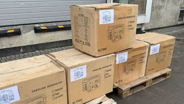 Municipiul Bălți a transmis cinci generatoare orașului ucrainean Hmelnițki