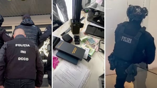 VIDEO/ Lovitură comună R. Moldova-România, sub egida Europol/Eurojust. Grupare de fraude prin call-centre, pe mâna poliţiei