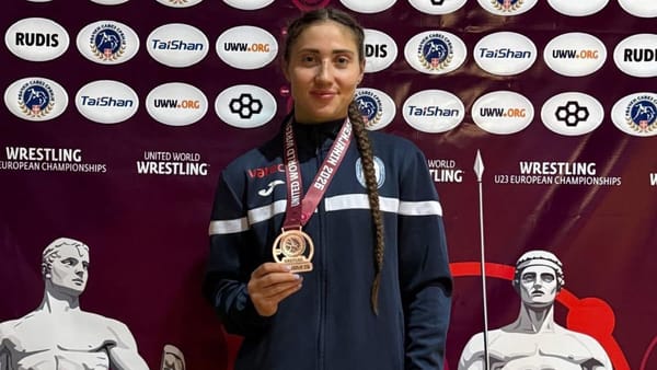 Mihaela Samoil, din nou pe podium. Sportiva a cucerit bronzul la Campionatul European de lupte U-23