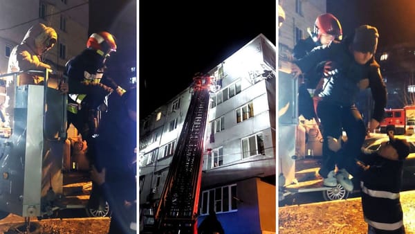 Tragedie într-un cămin de la Botanica: Un bărbat a murit într-un incendiu. Pompierii au salvat 27 de persoane, inclusiv copii