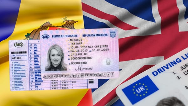 Cum îți preschimbi permisul moldovenesc în Marea Britanie? ASP explică pas cu pas