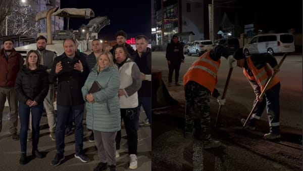 Serviciile Primăriei municipiului Chișinău intervin de urgență în orașul Durlești